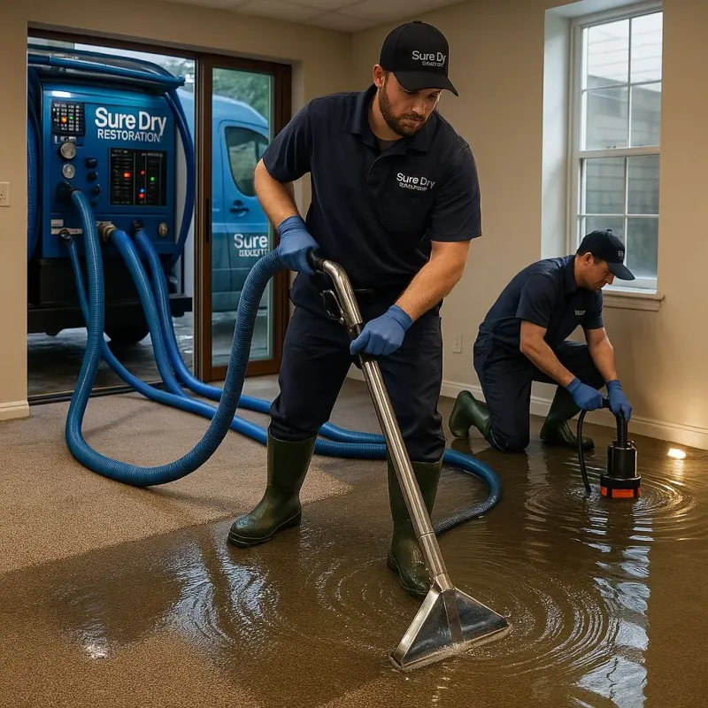 Water Extraction and Removal process in Assumption, IL